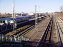 12 апреля 2009 года. Станция Безымянка. Вид с пешеходного моста